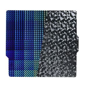 IdeaFormer Double Sided Textured PEO H1H Build Plate for Bambu Lab X1/X1C/X1E/P1P/P1S/A1, Flexible Diamond PEO+Phantom H1H Spring Steel Plate 257x257mm for Bambu 3D Printers