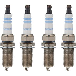 BOSCH 6713 OE Fine Wire Platinum Spark Plug - Pack of 4