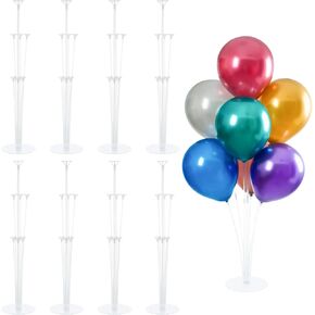 8 مجموعات من مجموعات حامل البالونات، أعواد البالونات مع قاعدة للطاولة وأعياد الميلاد والذكرى السنوية للتخرج وحفلات استقبال المولود الجديد وإظهار الجنس لديكورات الحفلات in Kuwait