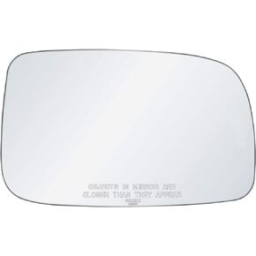exactafit 8213R Passenger Side Mirror Glass Right Replacement Compatible With 2004-2009 Toyota Prius