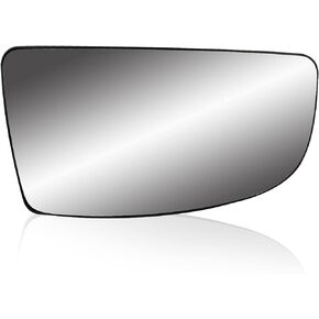 Driver Side Mirror Glass Fits for Ford Transit T150 T250 T350 2015 2016 2017 Left Side Convex Mirror Glass with Backing Plate Replacement BK3Z17K707A