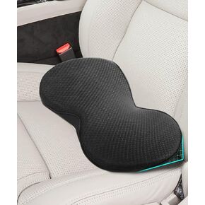 Seat Cushion,Chair Cushion Car seat Cushions for Driving,Car Accessories Lumbar Support for Car,Memory Foam Car Seat Pad Sciatica Pain Relief Pillow,Fits Most Car seat,Office Chair,Wheelchair