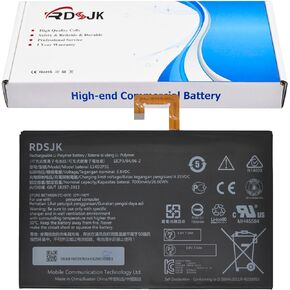 L14D2P31 Laptop Battery for Lenovo Tab 2 A7600-F A10-70F Tab2 A10-30 A10-30L A10-30F A10-70 A10-70L A10-70LC 10 Plus Tablet TB2-X30 TB2-X30F TB2-X30L TB2-X30M SB18C03763 3.8V 7000mAh 26.6Wh with Tools in Kuwait