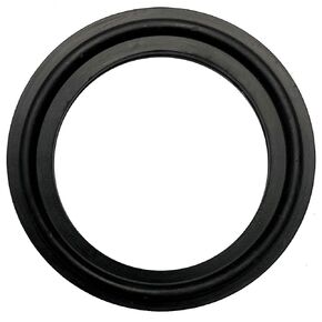 1.5" Sanitary Standard Tri-Clamp Gaskets (Pack of 5), Black FKM-VITON