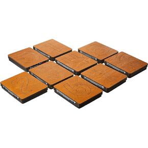 Ellison SureCut Die 16292-4IN, Block Number, 9 Pack, 5 7/8" x 4 7/8" x 1"