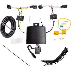 Tekonsha 118838 T-One® T-Connector Harness, 4-Way Flat, w/Circuit Protected ModuLite® HD Module, Compatable with 2021-2023 KIA Sorento Black