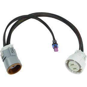 ICT Billet Transmission Wire Adapter Harness 4L70E to 4L80E 18" with VSS Breakout LM7 LQ4 LS2 OEM Tooling, Delphi Connector, Lock, Seals, and terminals WATRA31-18