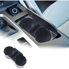 Center Console Cup Holder Organizer Compatible with Chevrolet Corvette C7 Stingray 2014-2019 ABS 1PCS,Control Insert Box Secondary Storage Tray