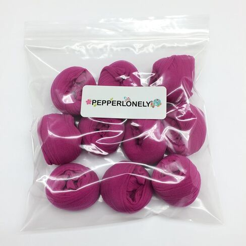 PEPPERLONELY 20 Colors Set (2.5M Each) Nylon Stocking Flower Fabric for Flowers Making in Saudi Arabia