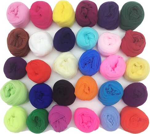 PEPPERLONELY 20 Colors Set (2.5M Each) Nylon Stocking Flower Fabric for Flowers Making in Saudi Arabia