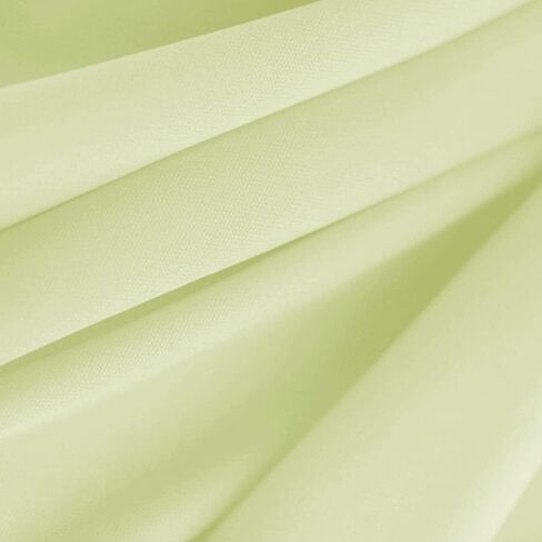 بطانة متشابكة صلبة بعرض 60 بوصة مصنوعة من البوليستر بنسبة 100% في اتجاهين للتمدد/الملابس، قماش للمنزل/المنزل، ديكور للحفلات، أخضر تفاحي #208 1 ياردة in Kuwait