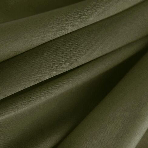 60" Wide Solid Interlock Lining 100% Polyester Knit 2 Way Stretch/Apparel, Home/DIY Fabric, Party Decoration, Apple Green #208 1 Yard in Saudi Arabia