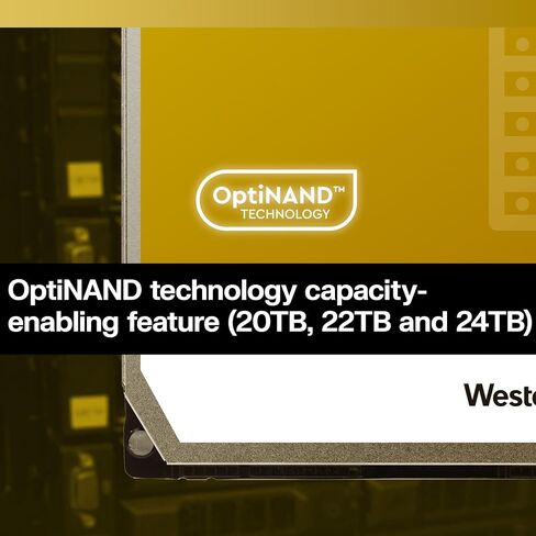 محرك الأقراص الصلبة الداخلي ويسترن ديجيتال 8 تيرابايت WD Gold Enterprise Class - فئة 7200 دورة في الدقيقة، SATA 6 جيجابايت/ثانية، ذاكرة تخزين مؤقت 256 ميجابايت، 3.5 بوصة - WD8005FRYZ in Saudi Arabia