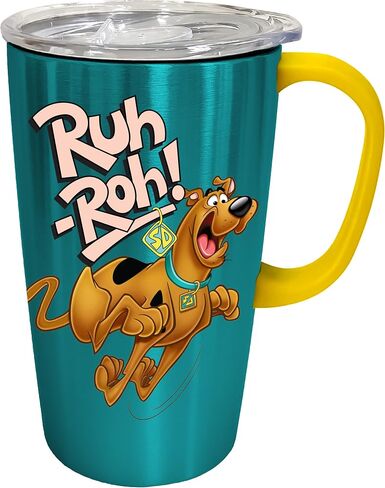Spoontiques - Diamond Tumbler - Textured Cup with Straw - Double Wall Insulated and BPA Free - Charlie Brown & Snoopy - Yellow - 20 oz in Saudi Arabia