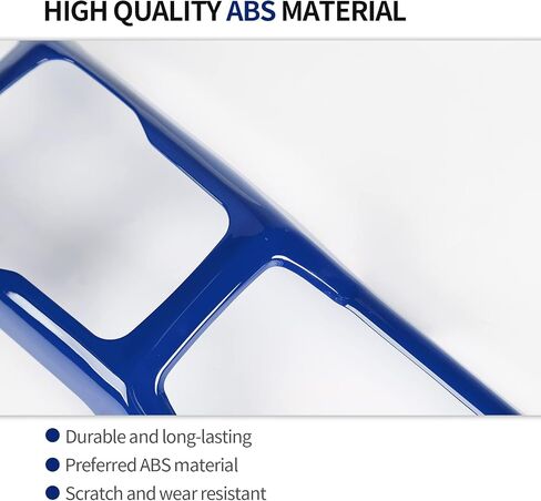 RT-TCZ for Jeep JL Gear Shift Cup Holder Panel Trim Cover for Jeep Wrangler JL JLU Gladiator JT 2018-2024 Blue Interior Accessories in Saudi Arabia
