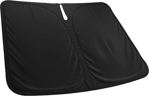 Custom Foldable Windshield Sunshade Compatible with 2016 2017 2018 2019 2020 2021 2022 Nissan Kicks, Made in U.S in Saudi Arabia