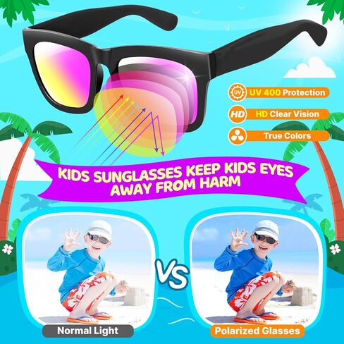 Kids Sunglasses Bulk, 12/24 Pack Party Favors Sunglasses for Kids, Neon Kids Sunglasses Party Favors for Pool Party Beach Party Birthday Graduation Party Supplies, Kids Party Favors Goodie Bags in Saudi Arabia