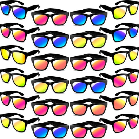 Kids Sunglasses Bulk, 12/24 Pack Party Favors Sunglasses for Kids, Neon Kids Sunglasses Party Favors for Pool Party Beach Party Birthday Graduation Party Supplies, Kids Party Favors Goodie Bags in Saudi Arabia