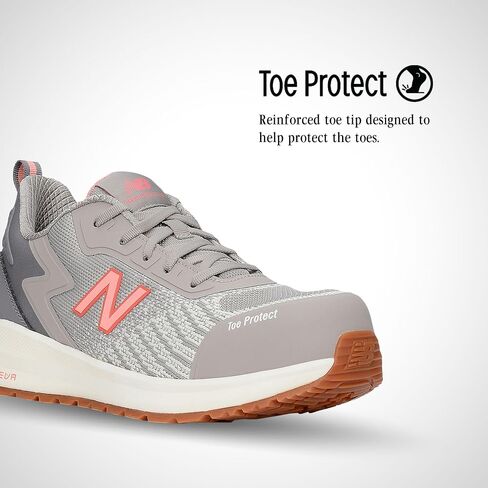 New Balance Women's Speedware Composite Toe Industrial Shoe, Beige/Desert Flower, 8.5 Wide in Saudi Arabia