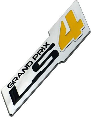 مجموعة أزواج ZR1 Style LS4 Grand Prix Emblem 3D Fender Badge ملصق لوحة الاسم بديل لـ ZR1 (أسود وأحمر) in Kuwait