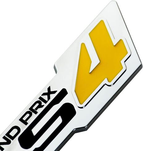 مجموعة أزواج ZR1 Style LS4 Grand Prix Emblem 3D Fender Badge ملصق لوحة الاسم بديل لـ ZR1 (أسود وأحمر) in Kuwait