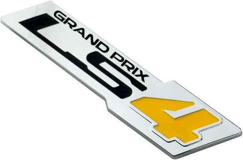 مجموعة أزواج ZR1 Style LS4 Grand Prix Emblem 3D Fender Badge ملصق لوحة الاسم بديل لـ ZR1 (أسود وأحمر) in Kuwait