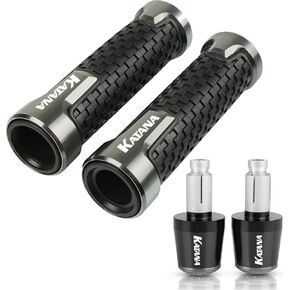 KSHSAA Grips for Suzuki Katana GSX600F GSX 600 F 600F 1989-2007 Motorcycle Anti-Skid Handlebar End Handlebar Hand Grips Rubber Grip Ends Plug 7/8'' 22mm with A (Color : Blue) in Saudi Arabia