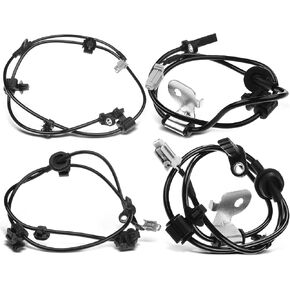 A-Premium ABS Wheel Speed Sensor Compatible with Subaru Models - Impreza 2012 2013 2014 2015 - Front & Rear, Driver and Passenger Side, 4-PC Set, Replace# 27540FJ030, 27540FJ020 in Saudi Arabia