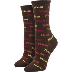 Socksmith Women's Crew Socks عيد الشكر NOM NOM in Saudi Arabia