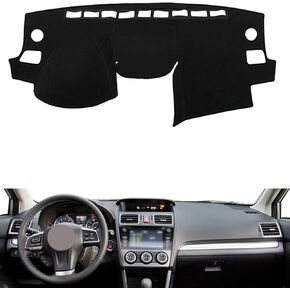 Fit for Subaru XV Crosstrek 2012-2016, Car Dash Cover, Black Non-Slip Dashboard Cover, Interior Dash Covers, Car Parts in Saudi Arabia