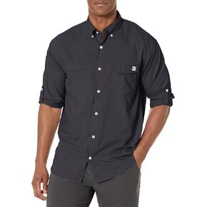 HUK Men's Tide Point Long Sleeve Shirt | Performance Button Down in Saudi Arabia
