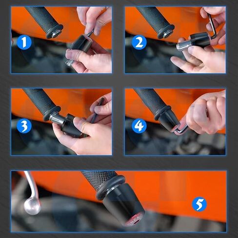 KSHSAA GRIPS لـ SUZUKI KATANA GSX600F GSX 600 F 600F 1989-2007 دراجة نارية مضادة للمقود مقود مقود يدوية قبضة مطاطية المقبض المقابس 7/8 '' 22 ملم مع (اللون: أزرق) in Saudi Arabia