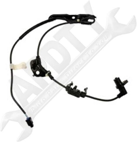 APDTY 081516 ABS Anti-Lock Brake Wheel Speed Sensor & Wire Harness; Front Left in Saudi Arabia