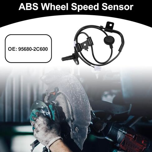 ABS Wheel Speed Sensor Rear Left Rear Hub Wheel ABS Speed Sensor Cap No.95680-2C600 for Hyundai Tiburon 2005-2008 in Saudi Arabia
