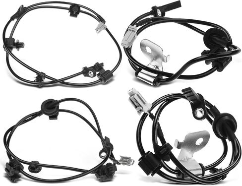 A-Premium ABS Wheel Speed Sensor Compatible with Subaru Models - Impreza 2012 2013 2014 2015 - Front & Rear, Driver and Passenger Side, 4-PC Set, Replace# 27540FJ030, 27540FJ020 in Saudi Arabia