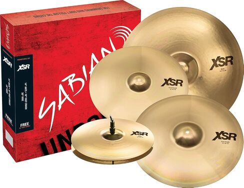 مجموعة أداء SABIAN XSR مع شاشة مقاس 18 بوصة مجانًا in Kuwait