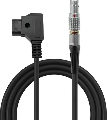 D-TAP إلى 2 دبوس 0B الذكور كابل الطاقة اليمنى مناسبة لتيراديك ، بيكس الأسود ، ARRI ، Red Komodo ، Z CAM ، DJI RS2/RS3 Pro ، Smallhd ، Preston ، Paralinx ، Switronix ، 59 " in Kuwait