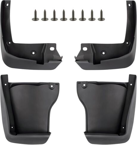 BOXI (Set of 4) Front and Rear Side Mud Flaps Splash Guards Mudflaps Fits for Honda Accord 2008 2009 2010 2011 2012 Sedan 4-Door (NOT FIT Coupe & Euro Model) in Saudi Arabia