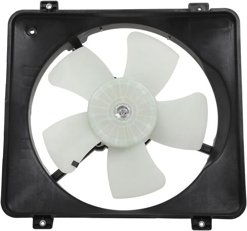 ECCPP A/C Contenser Cooling Fan Assembly Fit 1997-2000 for Acura el 1996-1998 for Honda for Civic in Saudi Arabia