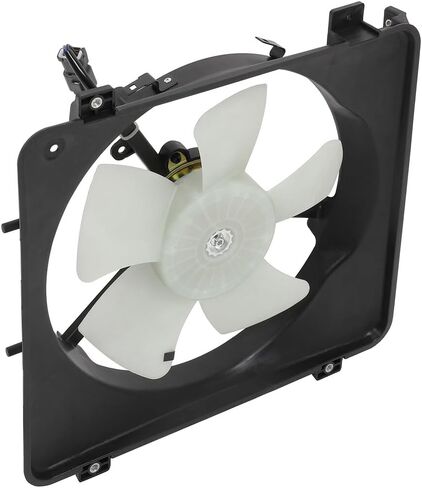 ECCPP A/C Contenser Cooling Fan Assembly Fit 1997-2000 for Acura el 1996-1998 for Honda for Civic in Saudi Arabia