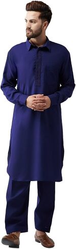 Sojanya (منذ عام 1958 مجموعة القطن الأسود للرجال كورتا تشوريدار بيجاما in Kuwait