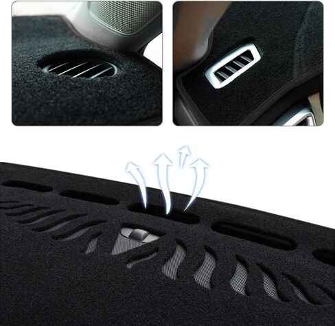 تناسب Subaru XV Crosstrek 2012-2016 ، غطاء سيارة Car Dash ، غطاء لوحة معلومات أسود غير قابلة للانزلاق ، أغطية اندفاعة داخلية ، قطع غيار السيارة in Saudi Arabia
