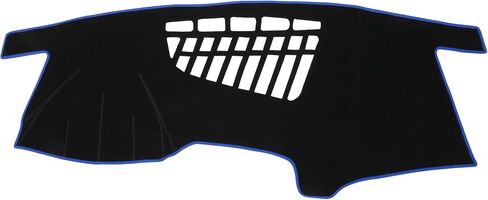 Dash Cover for Audi Q5 2009-2017 / Center Console Dashboard Cover/Non-Slip/Polyester / 1 Pcs Black Blue in Saudi Arabia