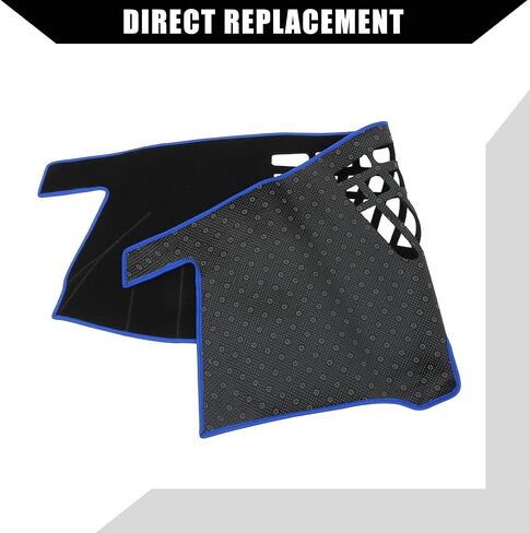 Dash Cover for Audi Q5 2009-2017 / Center Console Dashboard Cover/Non-Slip/Polyester / 1 Pcs Black Blue in Saudi Arabia