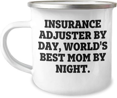 Insurance Adjuster Gifts from Mom, Christmas Unique Gifts for Insurance Adjuster By Day, World's Best Mom By Night., Funny Camping Mug, and More (160 characters) in Saudi Arabia