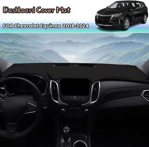 Kakash Custom Interior Accessories for Chevy Chevrolet Equinox 2025 2026 Dashboard Cover Mat Dash Covers Reduces Glare Eliminates Cracking Protector Sunshade No Glare in Saudi Arabia