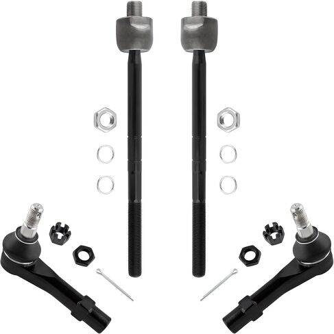Boxi (مجموعة من 4) نهايات ROD الخارجية الداخلية الداخلية تناسب Ford Explorer 1998-2001 Ranger 1998-2011 / لـ Mazda B2300 B2500 B3000 B4000 1998-2009 / ل Mercury Mountainder 1998-2001 | استبدال ES3461 EV317 in Kuwait