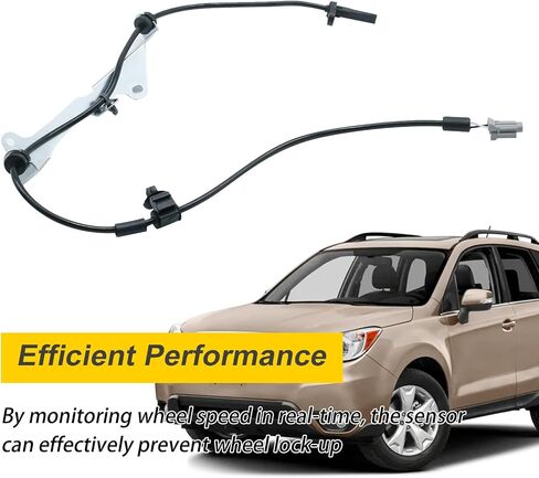 27540SC010 Rear Left ABS Wheel Speed Sensor Replacement for Subaru Forester H4 2.5L 2008-2012, Replaces 27540SC011 0265008346 ALS1579 5S12806 in Saudi Arabia