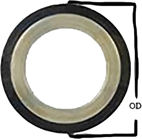 RAParts 51494DA Inner Axle Seal Fits Farmall A, AV, B, BN, Super A, Super A-1, Super AV in Saudi Arabia