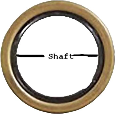 RAParts 51494DA Inner Axle Seal Fits Farmall A, AV, B, BN, Super A, Super A-1, Super AV in Saudi Arabia